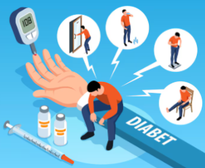 seorang laki-laki mengeluh terkena disfungsi seksual akibat diabetes
